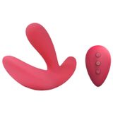 Cotoxo - Masseur prostatique vibrant télécommandé - Silicone rouge