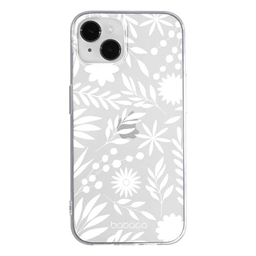 ERT GROUP Phone Case for iPhone 13 MINI - Babaco Flowers 023 - Officially Licensed - Partial Print