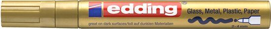 edding 750 Glanslakmarker - Goud - 2-4 mm - 1 stuk