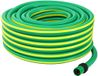 vidaXL Tuinslang 5-laags Groen en Geel 3/4'' 50 m PVC