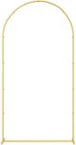 vidaXL Huwelijksboog Goud 100 x 39 x 200 cm Staal