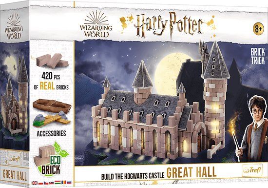 Trefl Brick Trick Harry Potter Great Hall 3D Puzzle - 420 Pieces