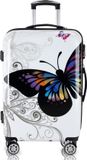 Monzana Hard case koffer Vlinder M polycarbonaat 42L 56x37x23cm