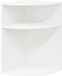 vidaXL Table d'appoint blanc bois sculpté 39,7 x 39,7 x 60 cm