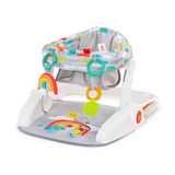 Bright Starts Leerzitje met 2 posities voor baby's met speelgoed, uniseks, 4-12 maanden, speelse paradijs