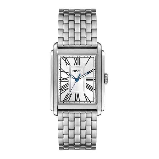 Fossil FS6008 Carraway - Zilverkleurig Horloge