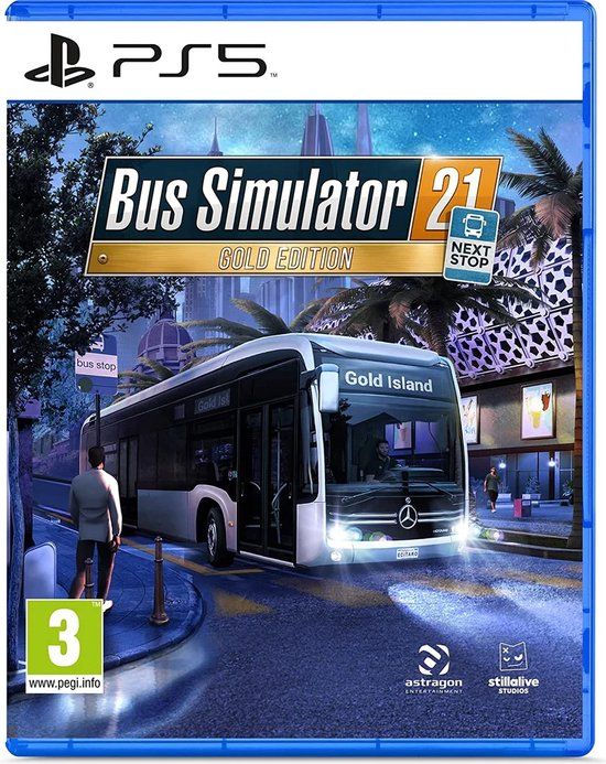 Bus Simulator 21: Next Stop - Gold Edition - PlayStation 5 - Blu-ray - PAL