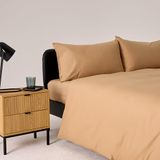 Bassetti Beddengoedset voor eenpersoonsbed, touw, 100% katoen, 155 x 200 cm