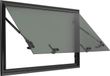 StarTech Kamperwagen/caravan ramen - Openslaande ramen - Met verduisteringsrolgordijn en muggengaas - Veiligheidsglas - Wanddikte 30–40 mm - 80x50 cm