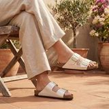 Birkenstock Birkenstock Sydney Cushion Buckle patent white