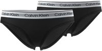 Calvin Klein Underwear G80g800726 Slipje 2 Eenheden Zwart 8-10 Years Meisjes