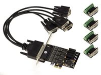 KALEA-INFORMATIQUE 4 Seriële RS422 RS485 PCIe-controllerkaart met EXAR XR17V354 RS-422 RS-485 chipset