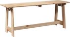 vidaXL Tuinbank Naturel Massief Grenenhout 119 x 37 x 47 cm