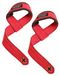 Harbinger Gevoerde lederen liftbanden, Unisex, rood