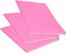 Bellatio Decorations Kraft Kaftpapier 3x Rollen - Roze - 200 x 70 cm