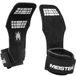 Meister Elite Leather Gewichtheffen Grips w/Gel Padding (Paar) - Zwart, Klein/Medium