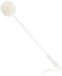 neoLab Line neoBrush Borstel met ronde kop, lange vorm, wit, 400 mm lengte