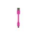 Aiino AICMCRUSBMINI-PK Micro USB-kabel roze
