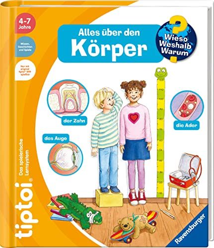 Ravensburger tiptoi® Wieso? Weshalb? Warum? Alles über den Körper - 9783473492282