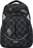 NITRO Schoolrugzak Rugzak Daypacker Collection Superhero Backpack 30L Checker Zwart Veelkleurig