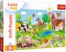 Trefl Boerderijdieren Maxi Legpuzzel - 24 stukjes - Vanaf 3 jaar