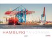 Hamburg Eiland Hamburg Panorama-Postkartenkalender 2027