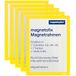 magnetoplan | magnetofix kijkvenster | formaat DIN A4 | VE 5 stuks | frame geel