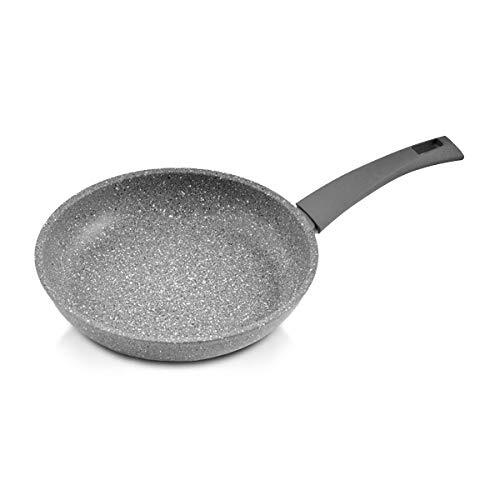 Mopita Rocco Viva pan met antiaanbaklaag, Ø 20 cm, pan voor alle warmtebronnen (geen inductie), meerlaags, anti-aanbaklaag, 5-laags, krasbestendig, soft-touch handvat