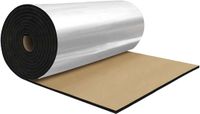 Dailygoods Tapis d'isolation phonique 20mm - Auto-adhésif - Aluminium - Convient pour véhicules