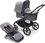 Bugaboo Fox 5 Kinderwagen 2-in-1 - Black / Grey Melange grijs logo