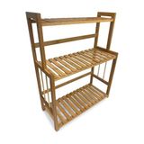 Wintem Multifunctionele organizer van bamboe met 3 etages