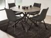 Inferno Table ronde 120x76 cm Chêne