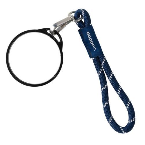 Dopper Wrist Cord - Black Mug Ring - Midnight Silver