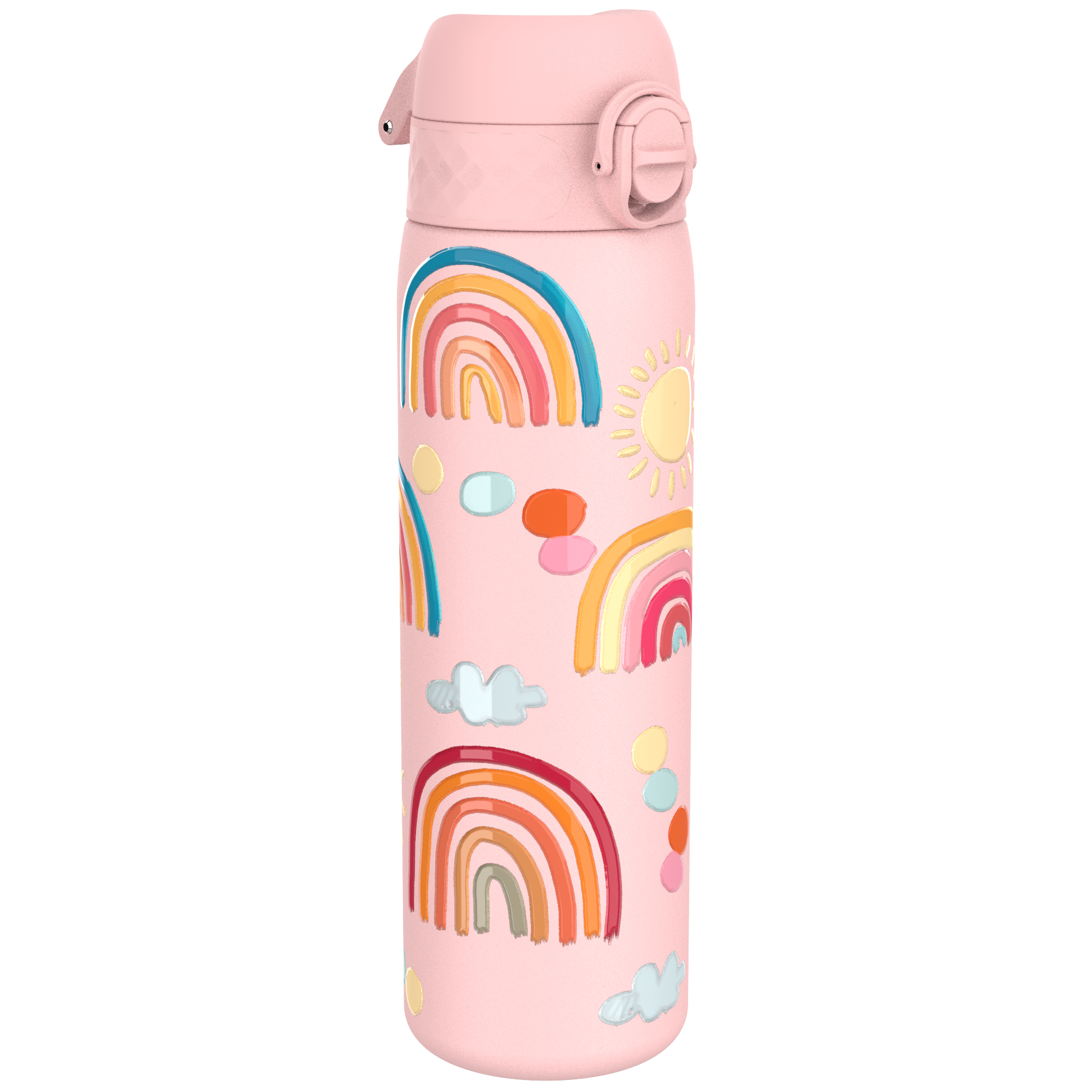 ion8 Roestvrijstalen waterfles 600 ml roze