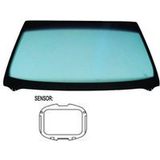 Volkswagen Golf 5 2003-2008 Pare-brise avant teinté vert pour capteur