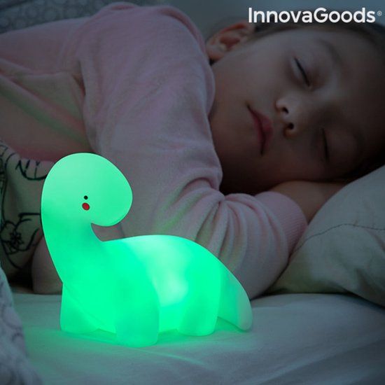 Innovagoods Glowy Multicolour LED Dinosaurus Lamp