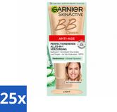 Garnier SkinActive BB Cream Light Anti-Aging Getinte Dagcrème 50 ml Voordeelverpakking 25 stuks