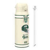 NFL New York Jets Thermosfles Met Verwijderbaar Rietje, 750ml/24oz