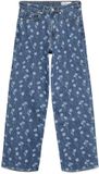 Vero Moda VMTESSA High Rise Wide Leg Flower Denim Jeans
