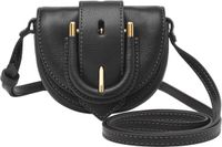FOSSIL Harwell Crossbody Tas Zwart Leer