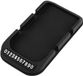 Dailygoods Tapis antidérapant 3-en-1 Tapis de tableau de bord Organiseur de téléphone Noir PVC 20x11 cm
