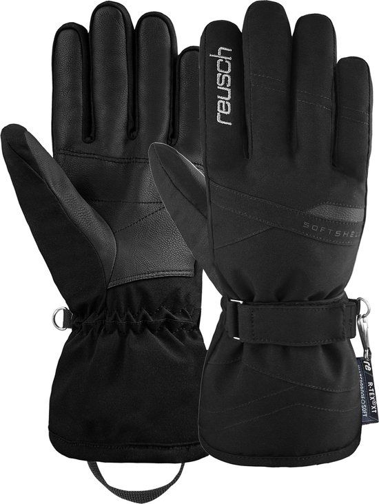 Reusch Hellen R-TEX XT Skihandschoenen Dames Zilver/Zwart Maat 7.5