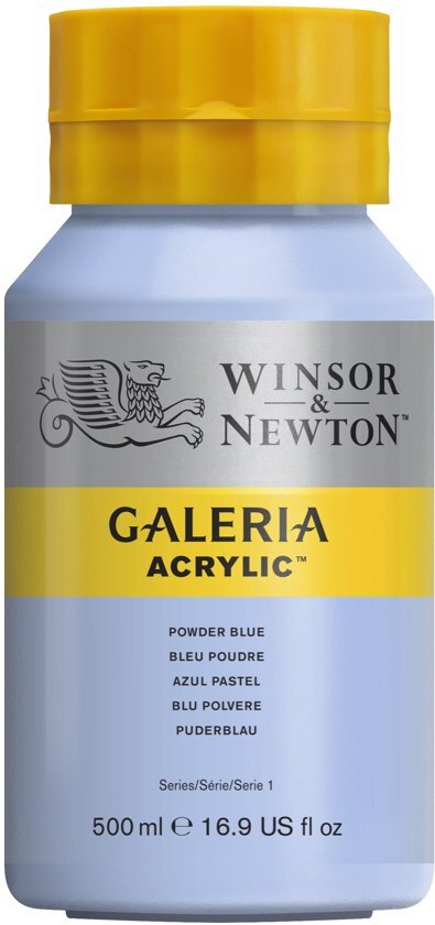 Winsor & Newton Galeria Acryl 500ml Powder Blue