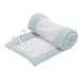 babybay Nestchen mesh-wafelpiqué zacht blauw