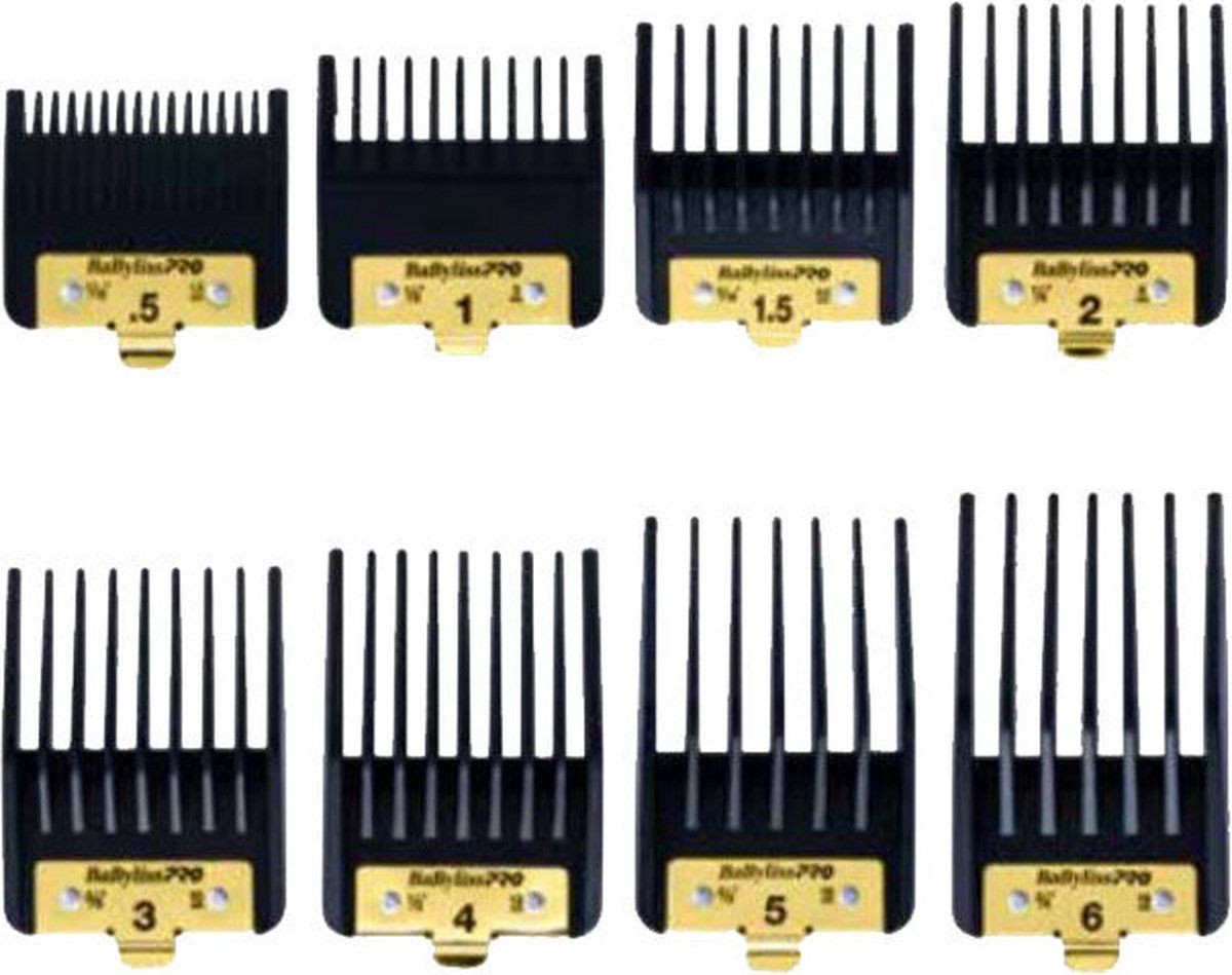 BaByliss PRO 4Artists Premium Clipper Guards - 8 st.