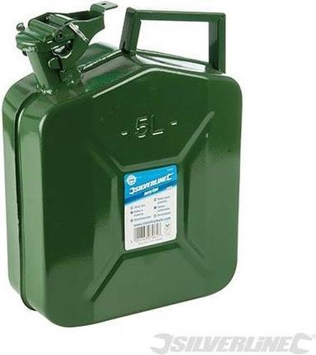 Silverline Metalen Jerrycan 5 liter