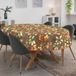 ANRO Tafelkleed Herfstbladeren Bruin Ovaal 200x140cm