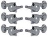 Grover Rotomatic 406C Mini-snaarspanner, 3 per kant, autoklemmechanisme, verchroomd