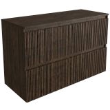 Saniclass Badkamermeubelset - 140x45x62cm - Mat Eiken Charcoal