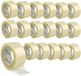 Waytex Pro transparant verpakkingstape, 18 rollen, 66 m x 50 mm, stil, 50 micron
